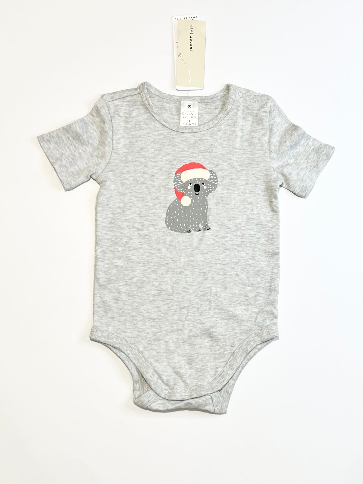 Christmas koala bodysuit brand new - Size 2