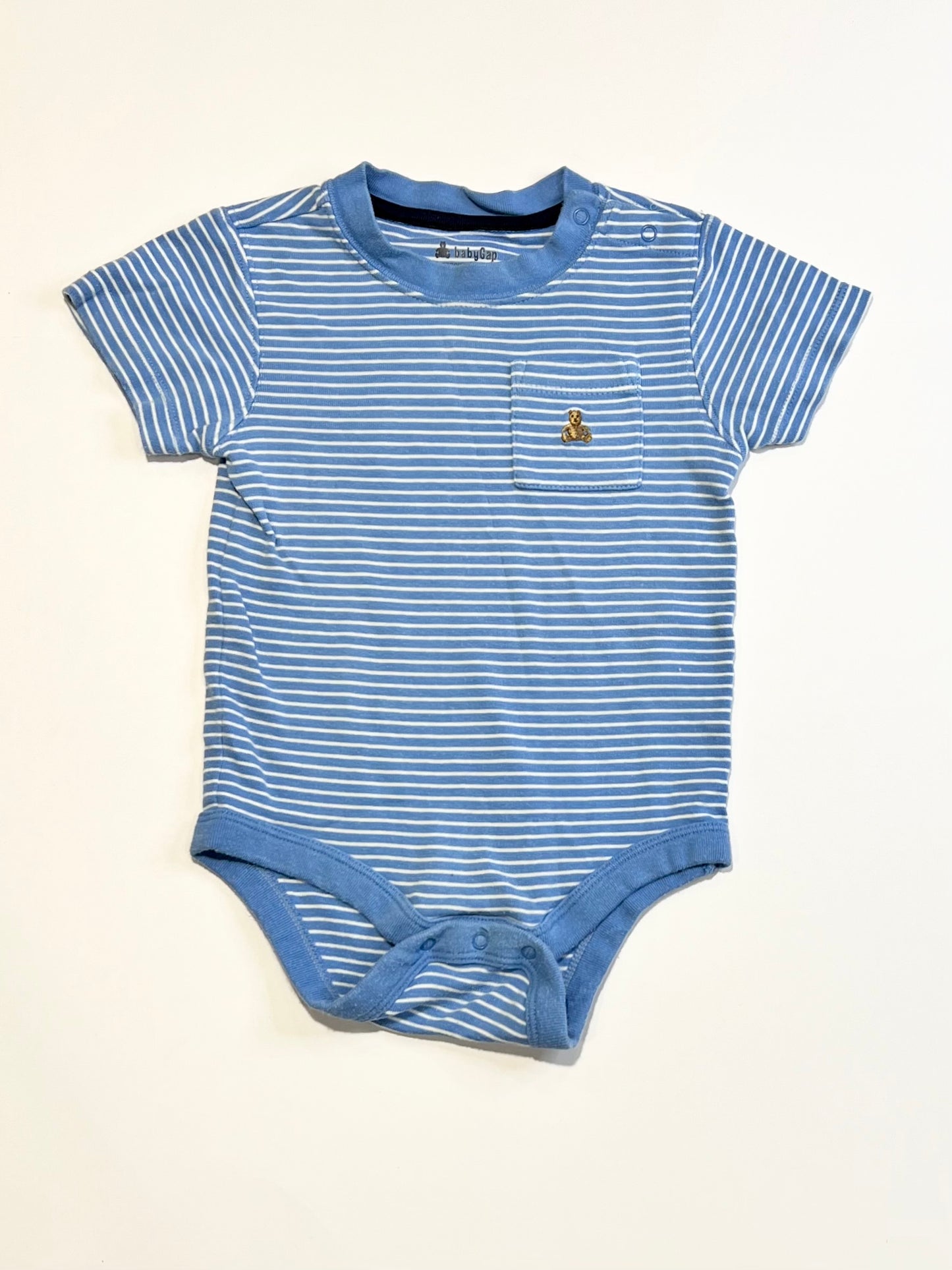 Ribbed striped bodysuit - Size 2