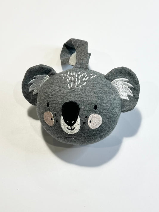Koala pram rattle toy