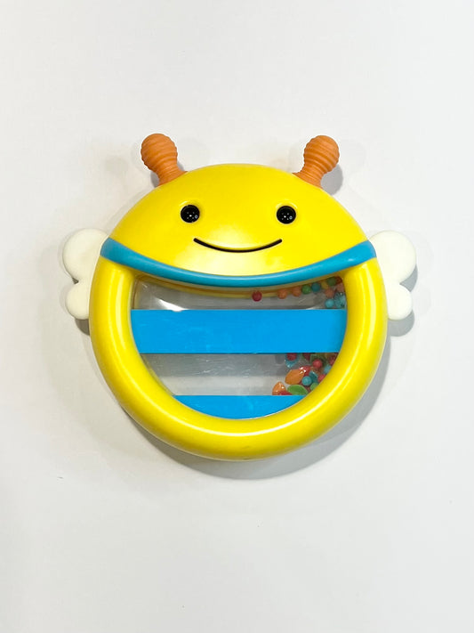 Bee rattle toy