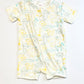 Animals zip romper - Size 2