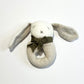 Plush bunny rattle