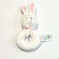Plush bunny rattle