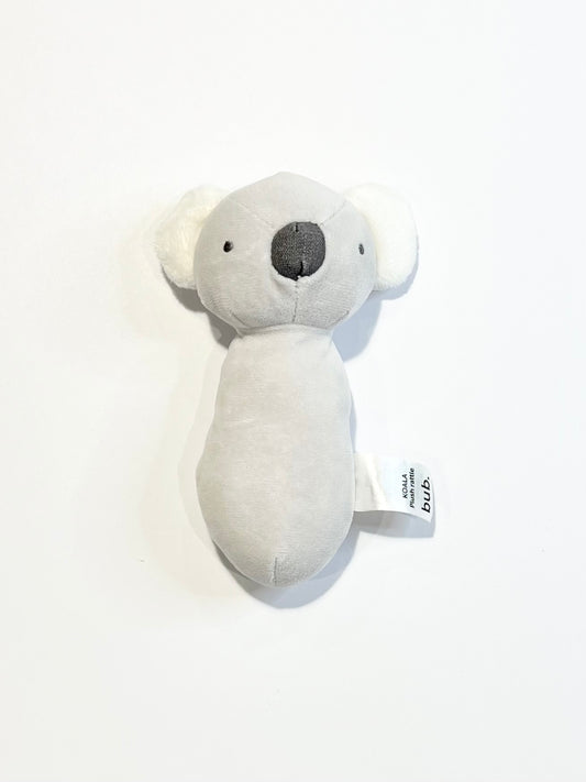 Plush koala rattle