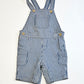 Striped overalls - Size 2
