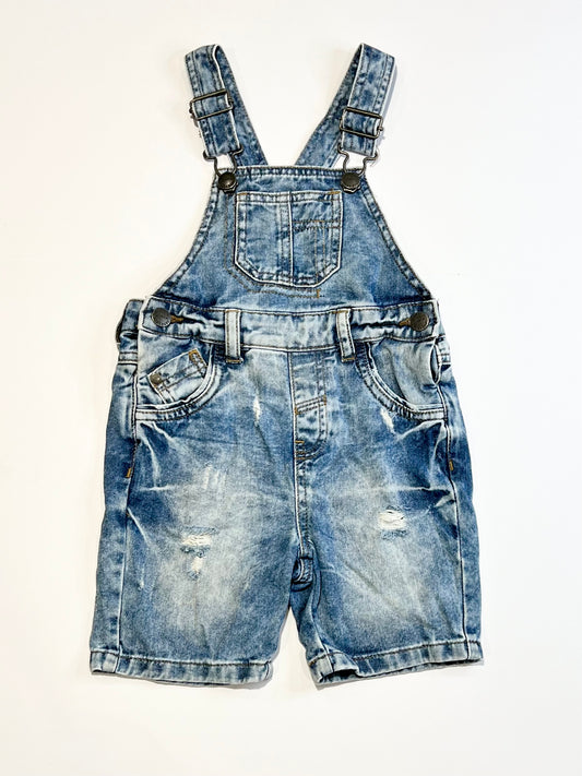 Denim overalls - Size 2-3