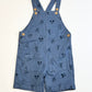 Blue character overalls - Size 2