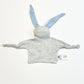 Grey bunny comforter