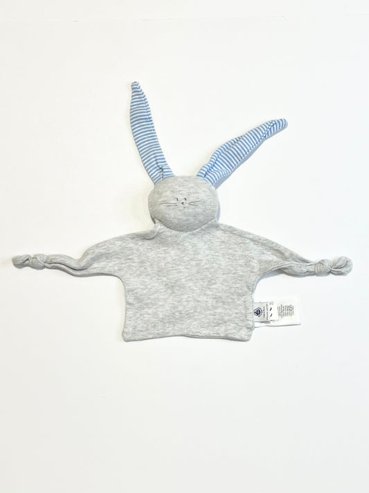 Grey bunny comforter