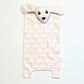 Pink puppy comforter