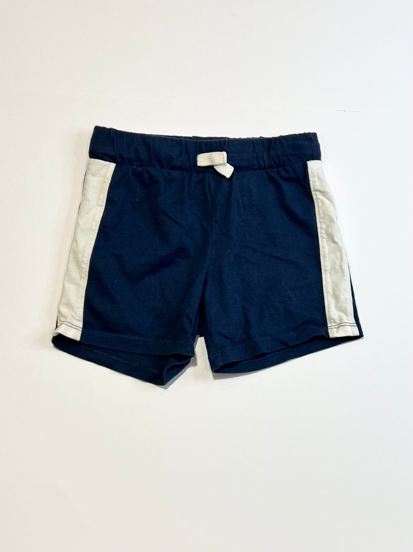 Navy jersey shorts - Size 2