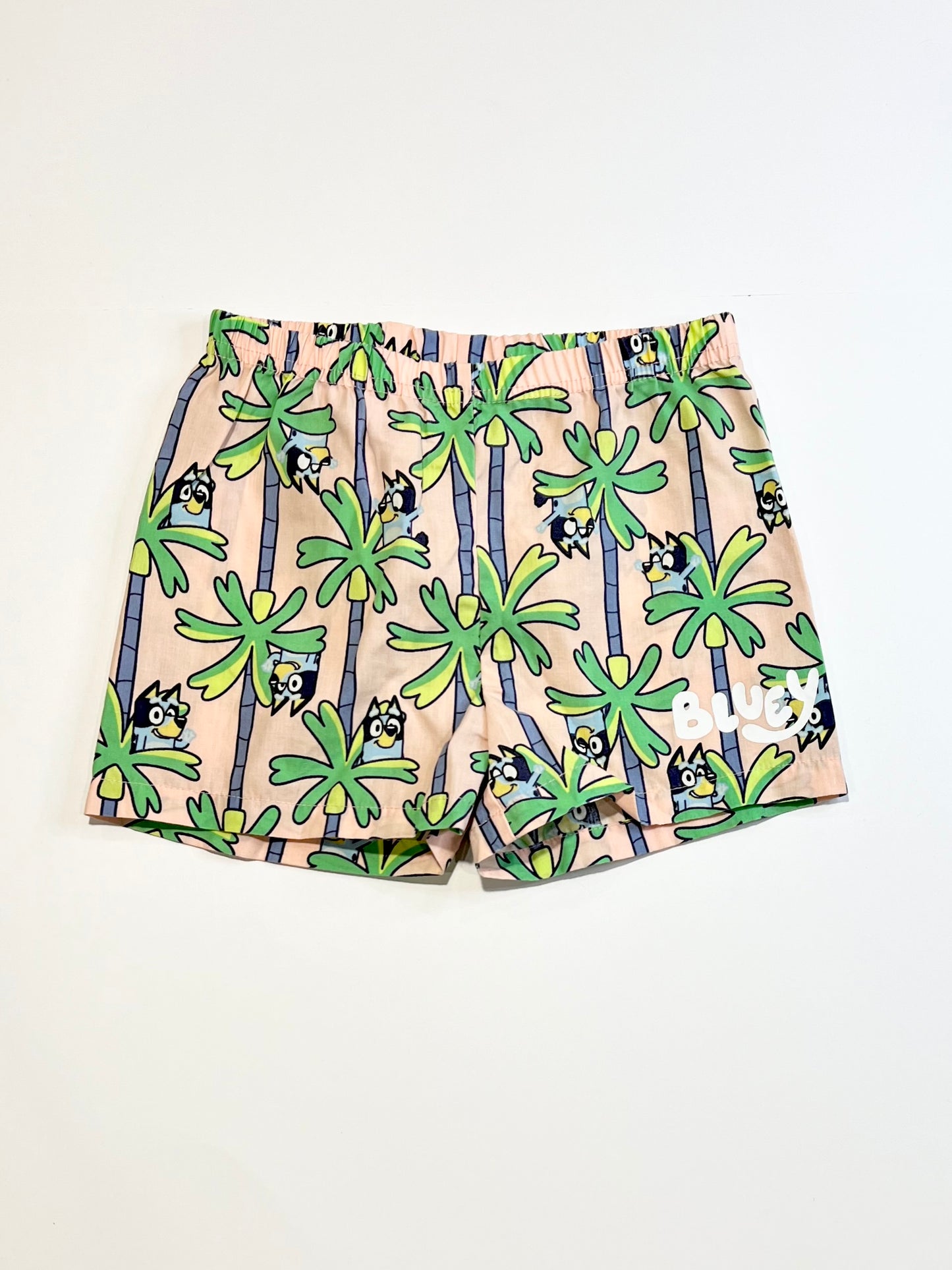Bluey palm shorts - Size 2