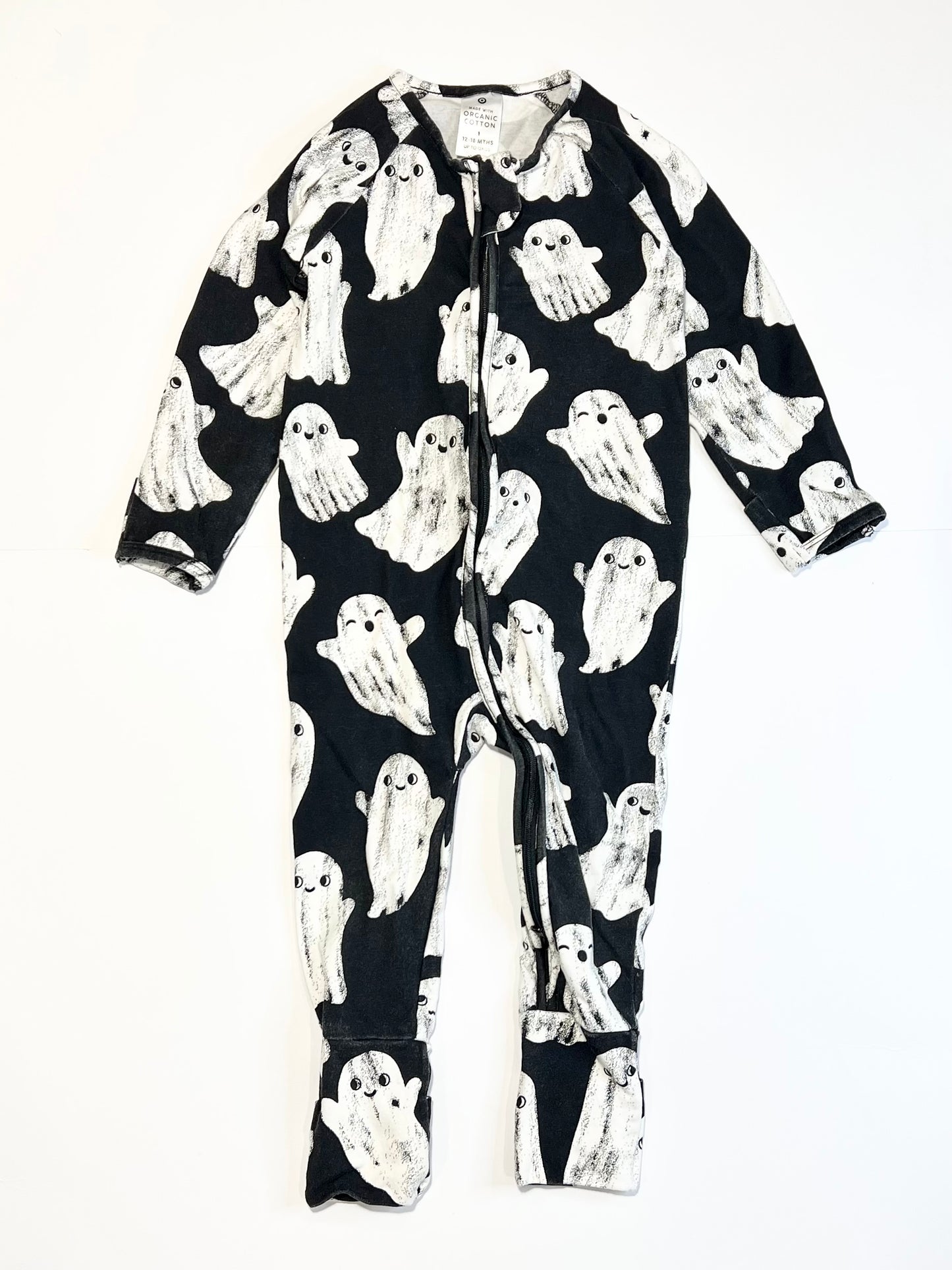 Ghosts onesie - Size 1