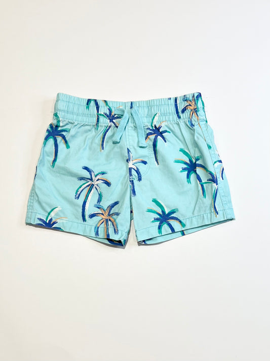 Blue palms shorts - Size 2