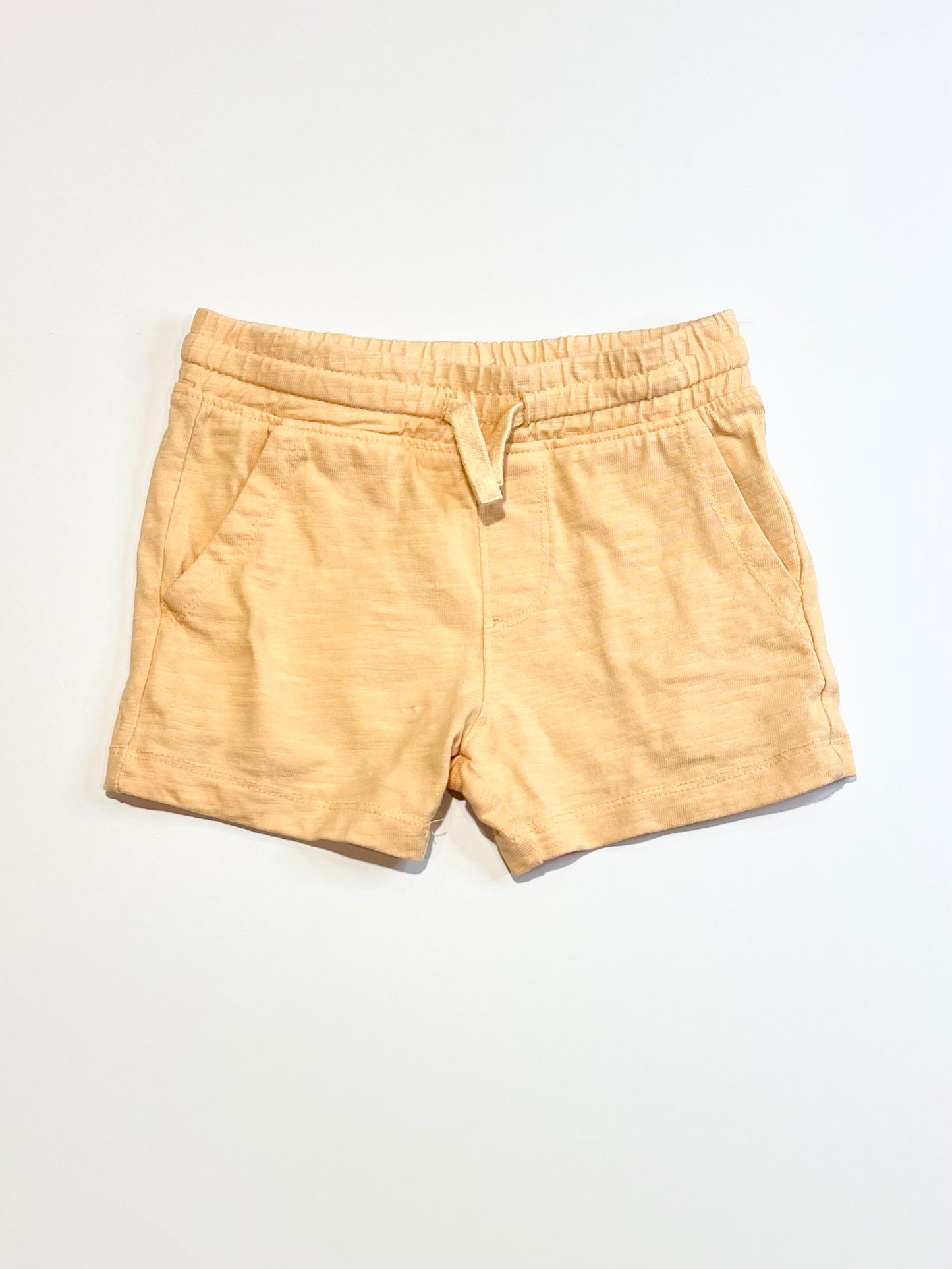 Orange sweat shorts - Size 2
