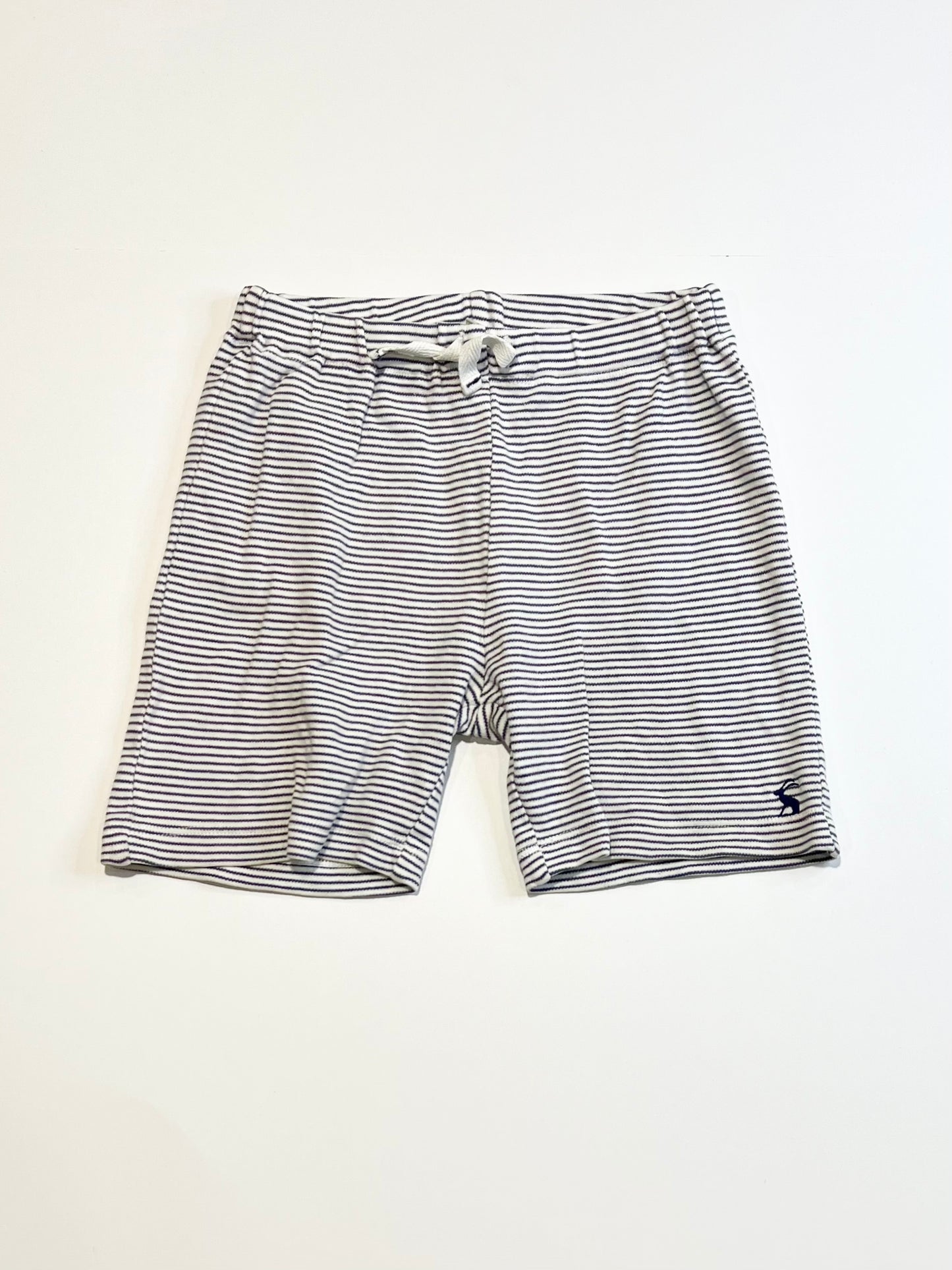 Striped jersey shorts - Size 2-3