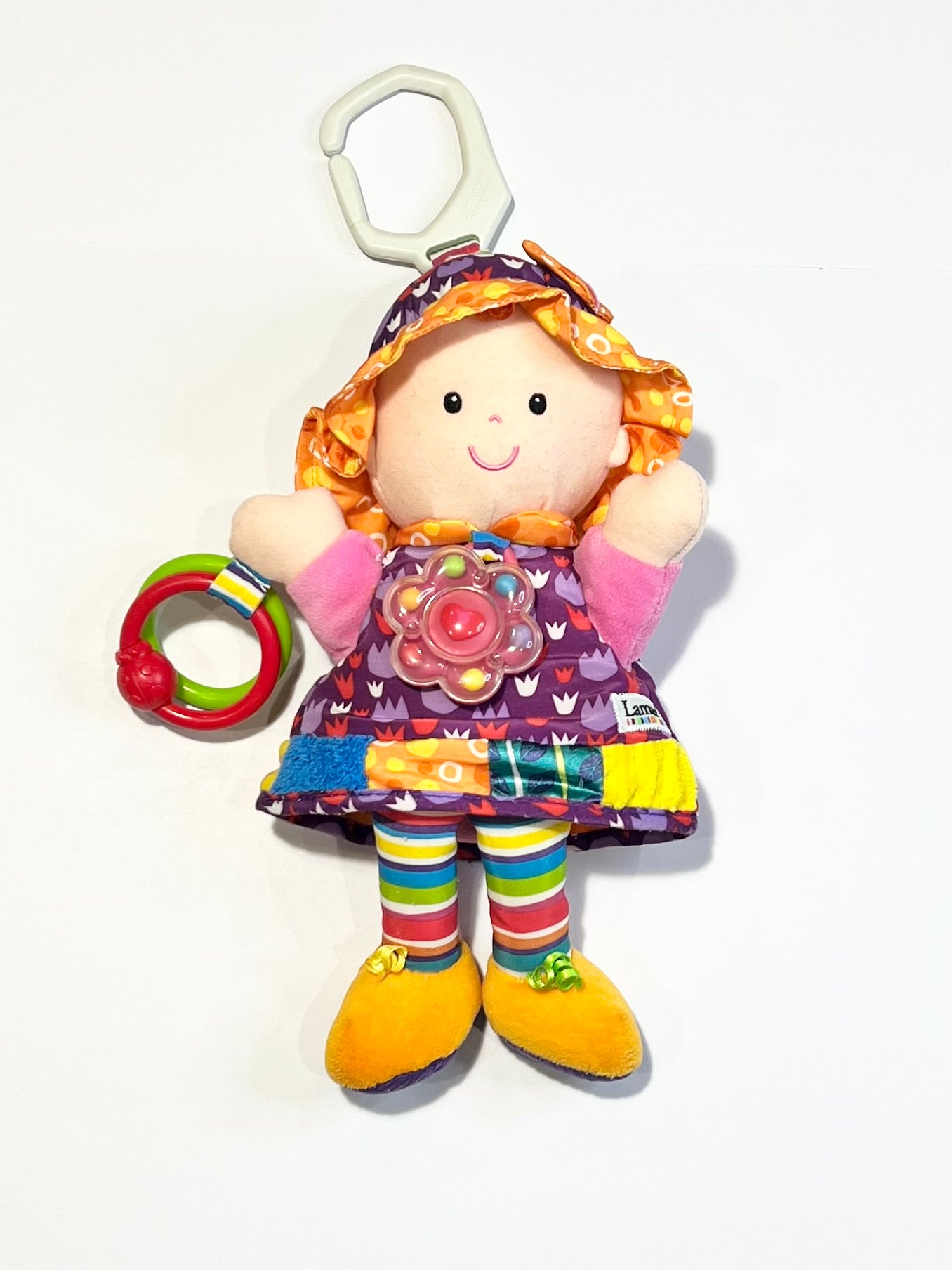 Colourful dolly pram toy