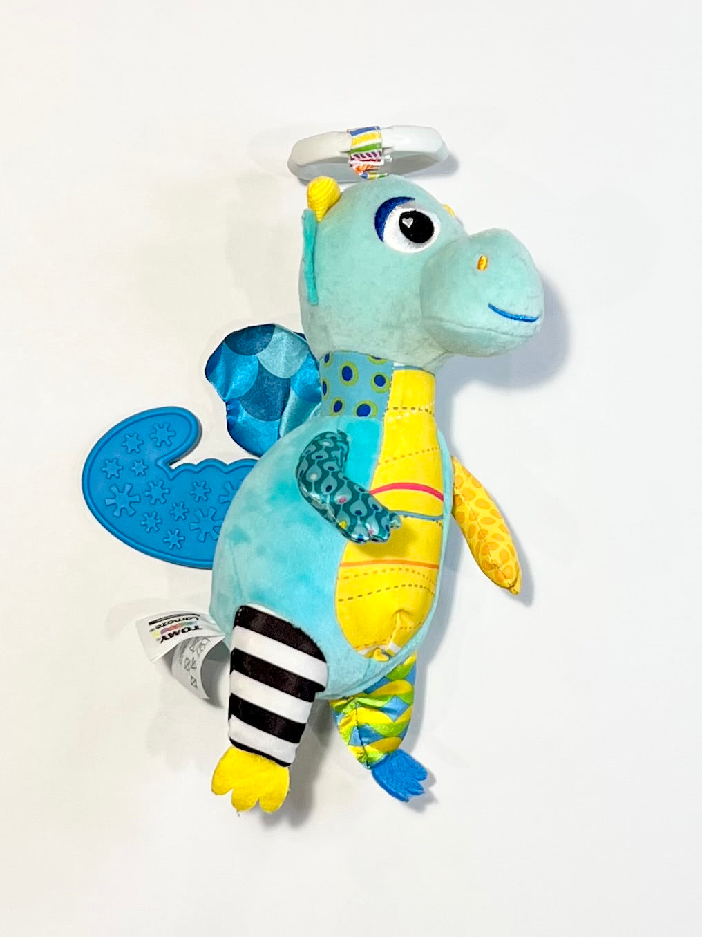 Colourful dragon pram toy