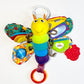 Colourful butterfly pram toy