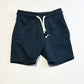 Navy jersey shorts - Size 2-3
