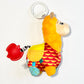 Colourful llama pram toy