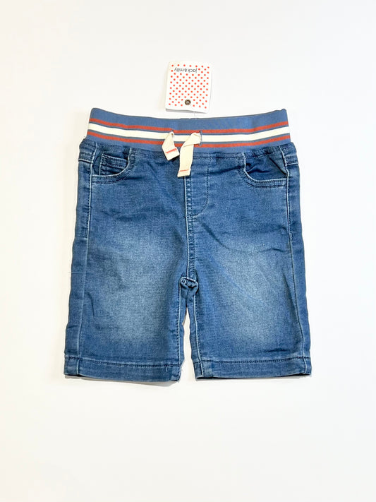 Soft denim shorts brand new - Size 2