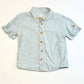 Blue woven shirt - Size 2