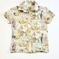Woven characters shirt - Size 2