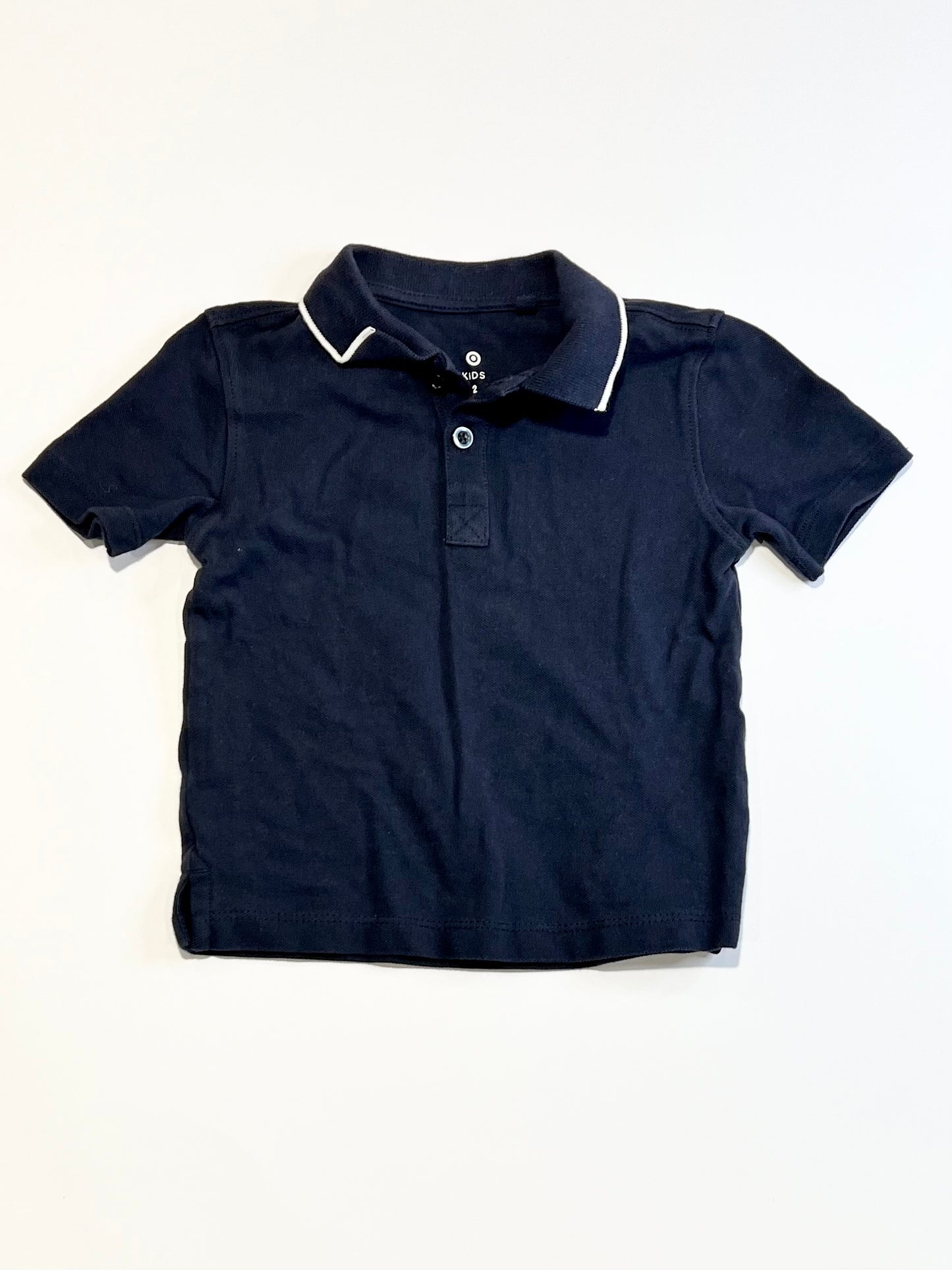 Navy polo shirt - Size 2