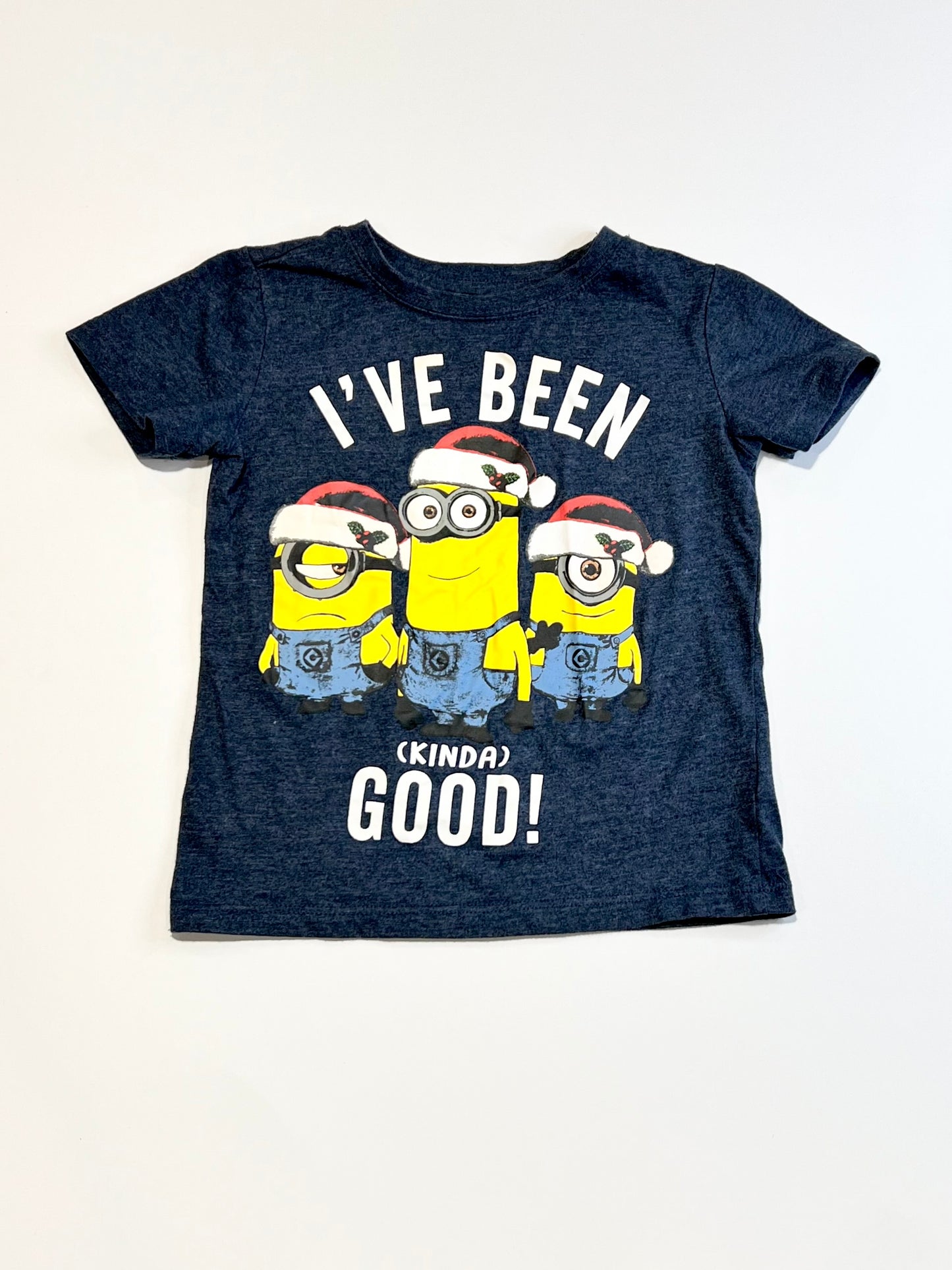 Christmas Minions tee - Size 2