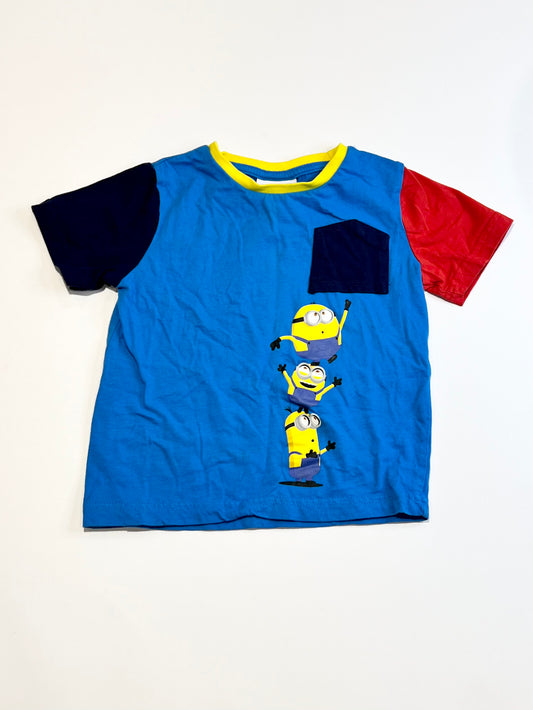 Minions tee - Size 2