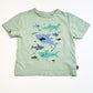 Green sharks tee - Size 2