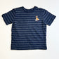 Striped navy tee - Size 2