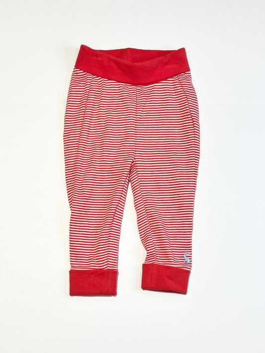 Striped jersey pants - Size 6-9 months