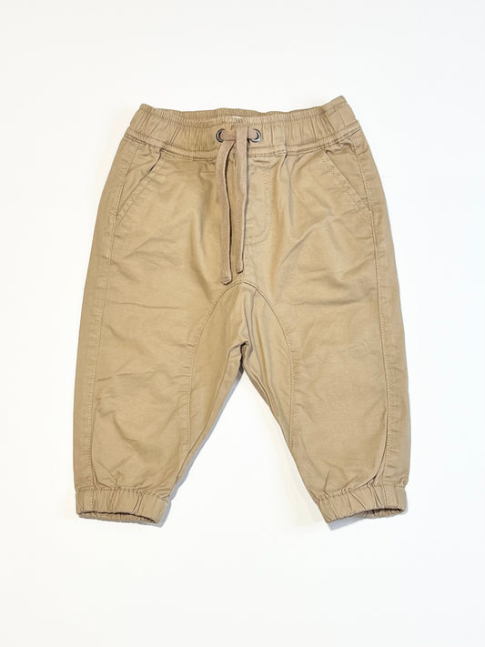 Brown cuffed pants - Size 0