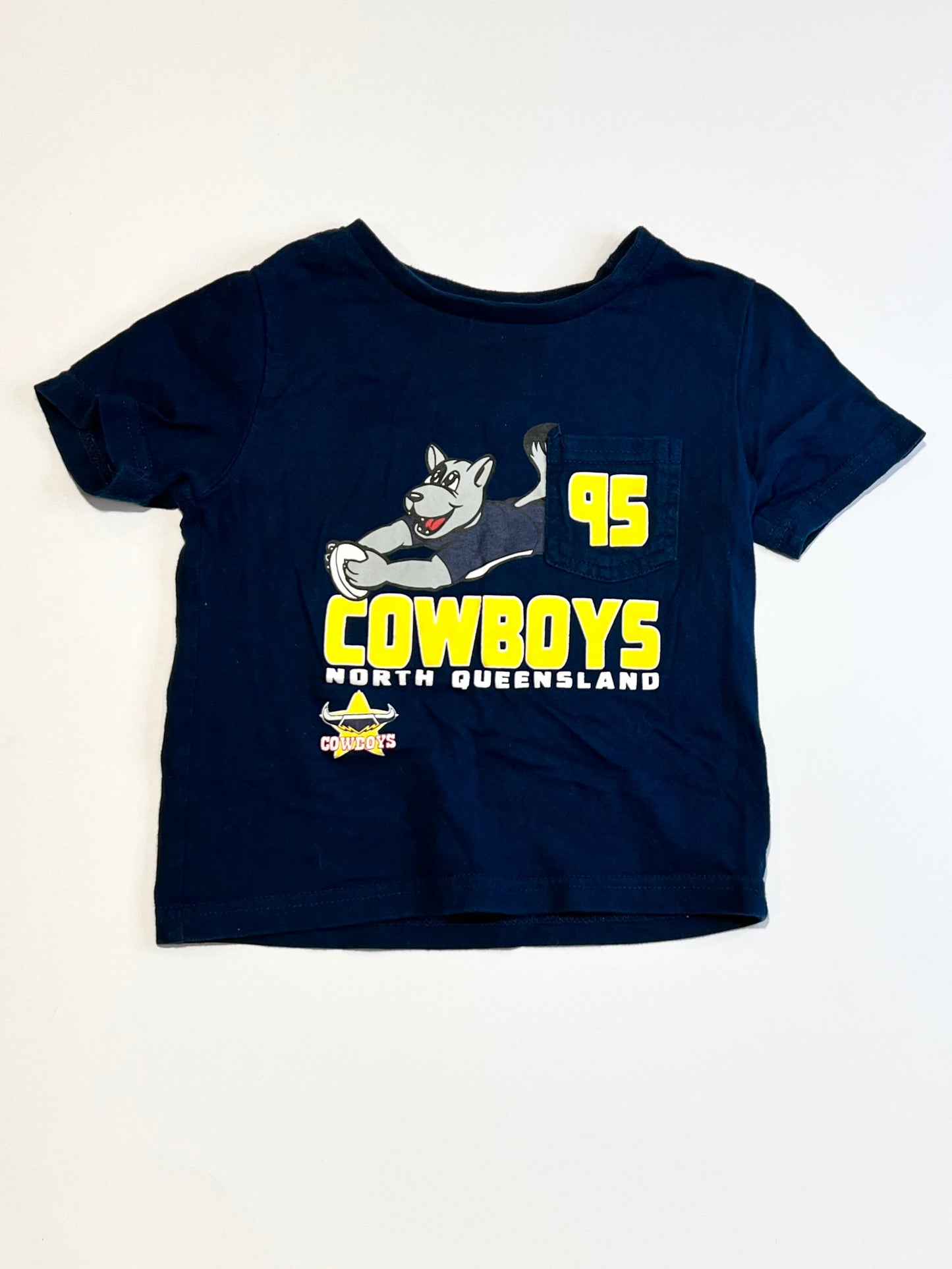 Nth QLD Cowboys tee - Size 2