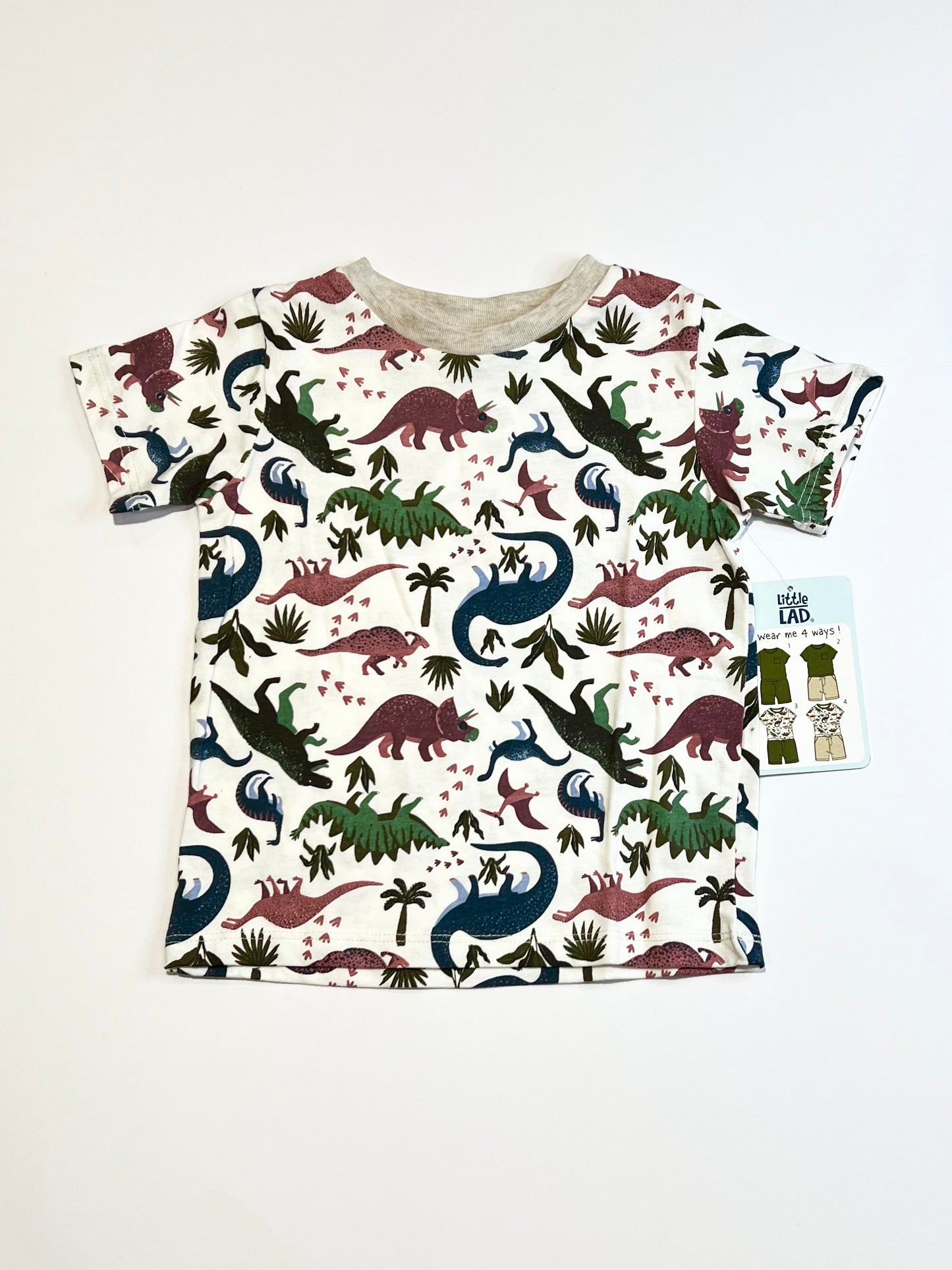 Dinos tee brand new - Size 2