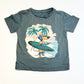 Surfing pup tee - Size 2