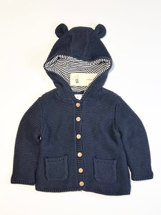 Navy knit jacket brand new - Size 0