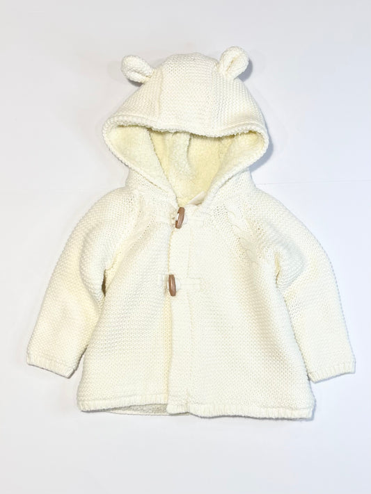 White knit jacket - Size 0