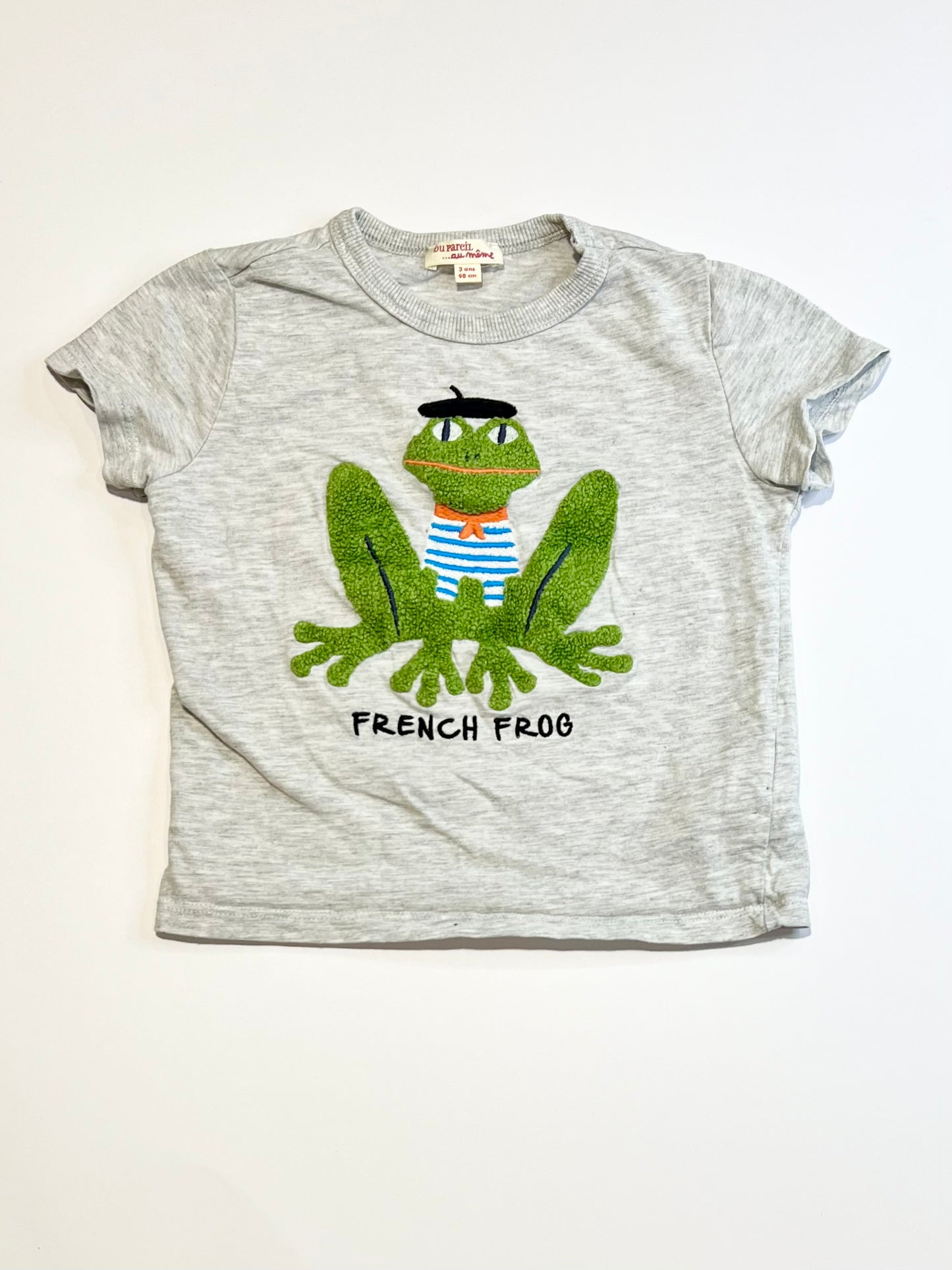 French frog tee - Size 2