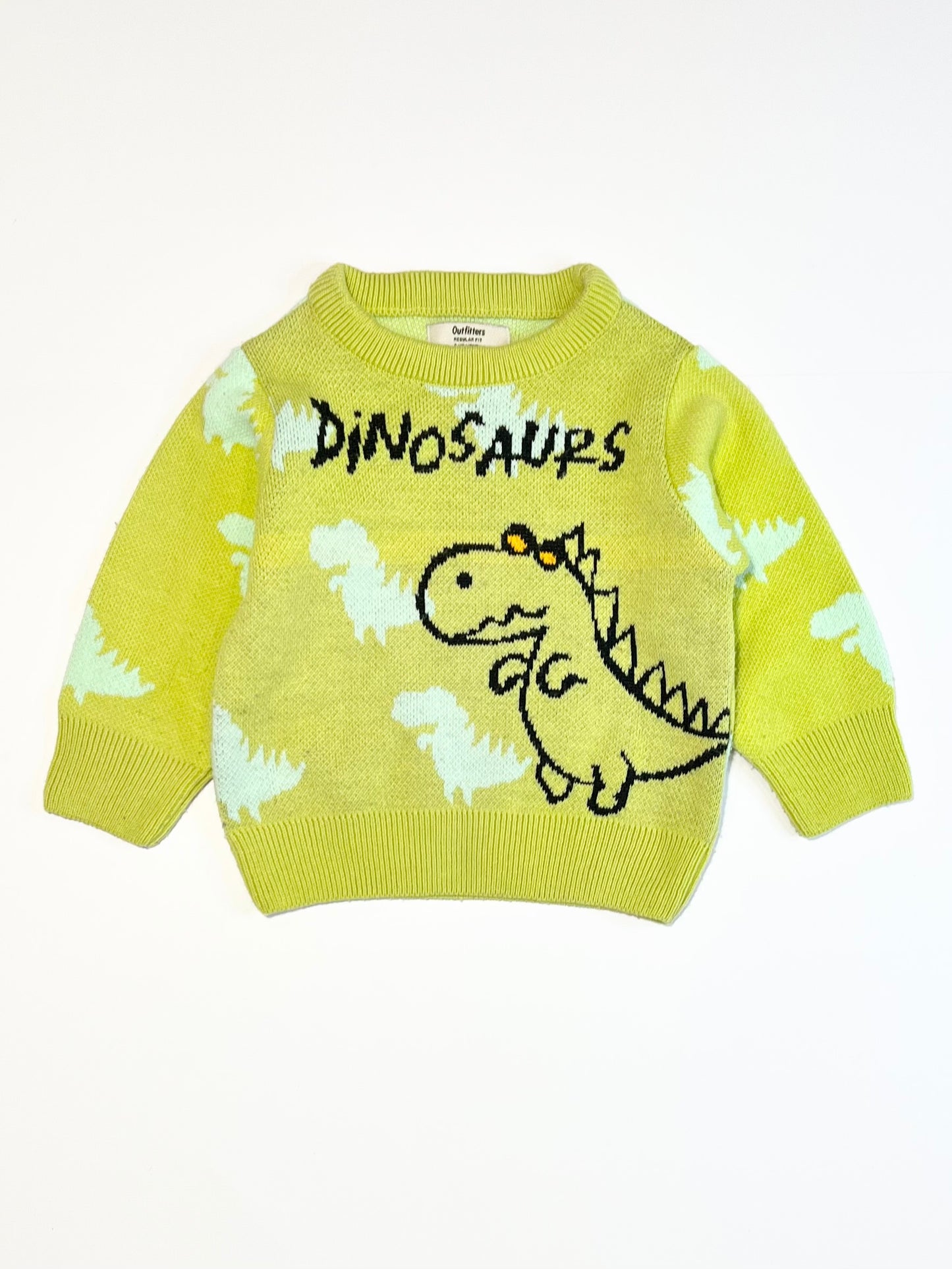 Dinosaurs knit juimper - Size 0