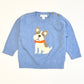Blue puppy jumper - Size 0