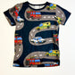Vehicles tee - Size 2