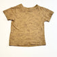 Brown dinos tee - Size 2