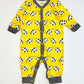 Yellow cows onesie - Size 6-9 months