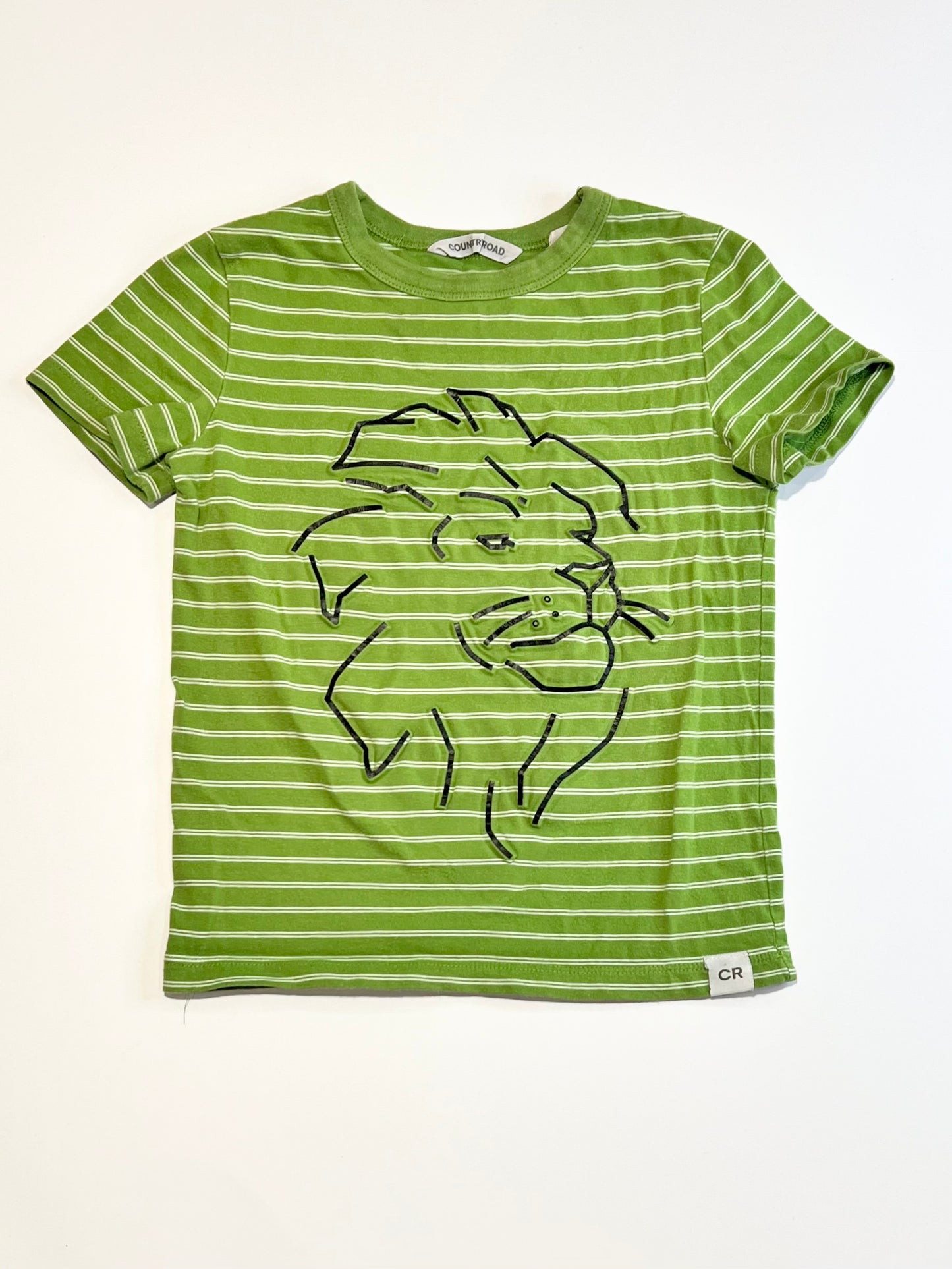 Green lion tee - Size 2