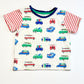 Vehicles tee - Size 2