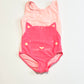 Pink cat swim one piece - Size 2