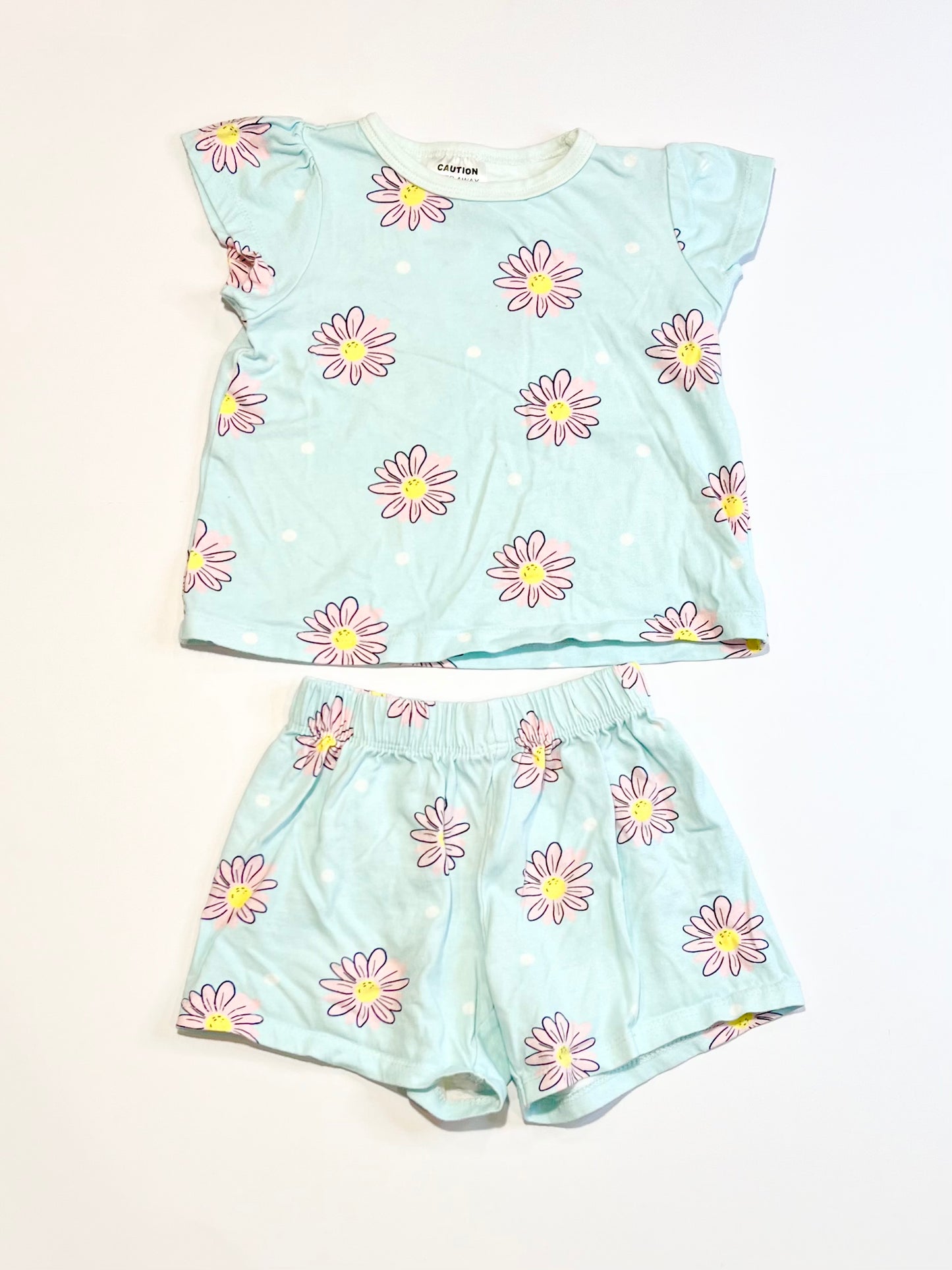 Floral pyjamas - Size 2
